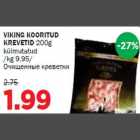 Allahindlus - VIKING KOORITUD KREVETID 200g külmutatud