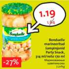 Allahindlus - Bonduelle marineeritud šampinjonid Party Snack, 314 ml/neto 170 ml