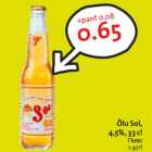 Õlu Sol, 4,5%, 33 cl