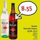 Allahindlus - Rumm Rancado Super, 37,5%, 70 cl •Black •White