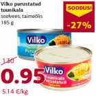 Магазин:Comarket,Скидка:Дробленый 
тунец Vilko