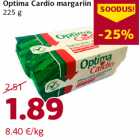 Allahindlus - Optima Cardio margariin
225 g