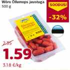 Wõro Õllemops juustuga
500 g