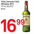 Allahindlus - Viski Jameson Irish
Whiskey