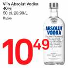 Allahindlus - Viin Absolut Vodka