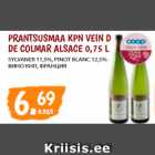 PRANTSUSMAA KPN VEIN D DE COLMAR ALSACE 0,75 L