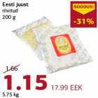 Eesti juust riivitud 200 g