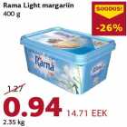 Allahindlus - Rama Light margariin 400 g