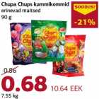 Магазин:Comarket,Скидка:Конфеты Chupa Chups различные вкусы