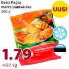 Allahindlus - Eesti Pagar
martsipanisaiake
360 g