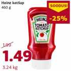 Heinz ketšup
460 g