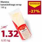 Магазин:Comarket,Скидка:Куриный Wrap
190 г