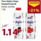 Tere Hellus Haps
hapupiimajook