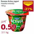 Магазин:Comarket,Скидка:Йогурт Danone Activa