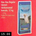 Allahindlus - Hau-Hau Regular täistoit täiskasvanud koerale, 12 kg