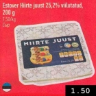 Estover Hiirte juust 25,2% viilutatud, 200 g