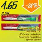 Allahindlus - Colgate Max White hambahari, tk