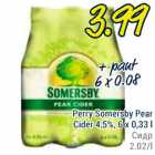 Perry Somersbby Pear Cider 