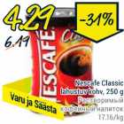 Allahindlus - Nescafe Classic lahustuv kohv, 250 g