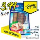 Allahindlus - Vici traditsiooniline heeringafilee, 1 kg