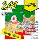 Allahindlus - Pasta Presto, 5 kg