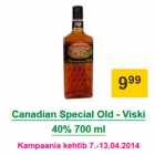 Canadian Special Old - Viski 40% 700 ml