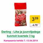 Darling - Liha ja juurviljadega kuivtoit koertele 3 kg