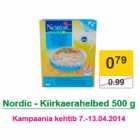 Магазин:Prisma,Скидка:Овсяные хлопья Nordic 500г