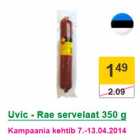 Uvic - Rae servelaat 350 g