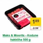 Maks & Moorits - Kodune hakkliha 500 g