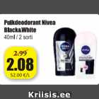 Pulkdeodorant Nivea Black&White