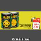 Магазин:Hüper Rimi, Rimi, Mini Rimi,Скидка:Консервированные ломтики ананаса
и кусочки ананаса в соку