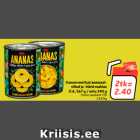 Konserveeritud ananassiviilud
ja -tükid mahlas