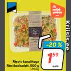 Allahindlus - Risoto kanalihaga
Rimi kokkadelt, 500 g
