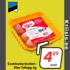 Eestimaine broilerifilee
Tallegg, kg