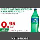 SPRITE KARBONISEERITUD
KARASTUSJOOK, 2 L