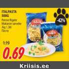 Allahindlus - ITALPASTA
500G