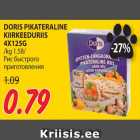 DORIS PIKATERALINE
KIIRKEEDURIIS
4X125G