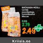 Allahindlus - BRÜGGEN MÜSLI
1,0 KG