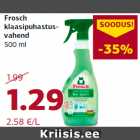 Frosch
klaasipuhastusvahend
500 ml