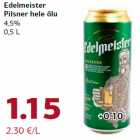 Allahindlus - Edelmeister
Pilsner hele õlu