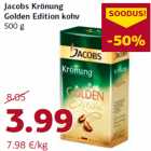Jacobs Krönung
Golden Edition kohv
500 g