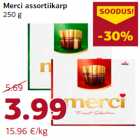 Merci assortiikarp
250 g