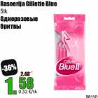 Raseerija Gillette Blue
5tk