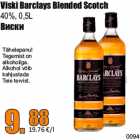 Allahindlus - Viski Barclays Blended Scotch
