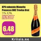 Allahindlus - KPN vahuvein Mionetto Prosecco DOC Treviso Brut