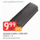 Akupank Leather, 5200 mAh