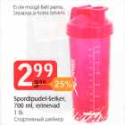 Spordipudel-šeiker, 700 ml