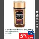 Lahustuv kohv Nescafe Gold, 200 g