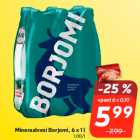 Allahindlus - Mineraalvesi Borjomi, 6 x 1 l
